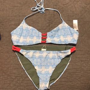 Never worn Basra Surf reversible bikini